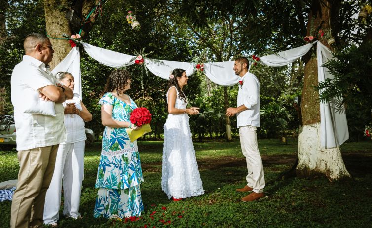 Boda campestre en Santa fe de Antioquia