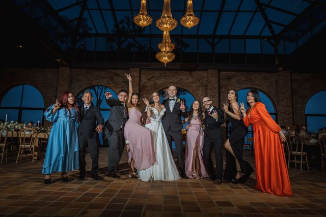 fotografia de bodas en grupos