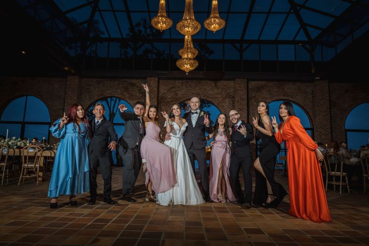 fotografia de bodas en grupos